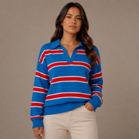 Azul Royal + Vermelho