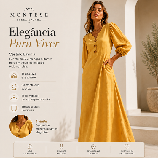 VESTIDO LAVÍNIA