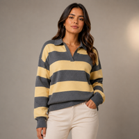 Cinza Mescla + Amarelo Manteiga